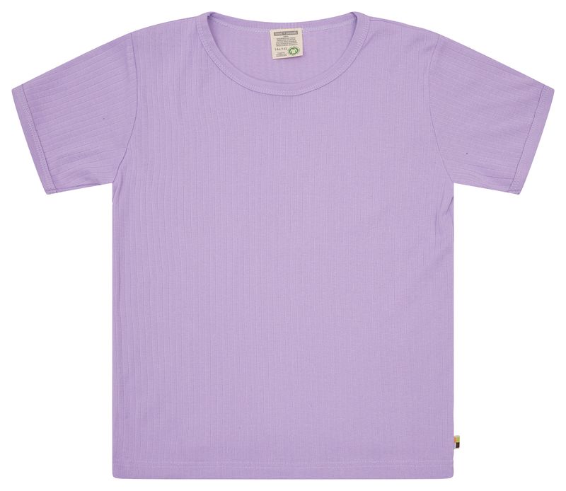 Loud + Proud T-Shirt Derby Rib Lilac