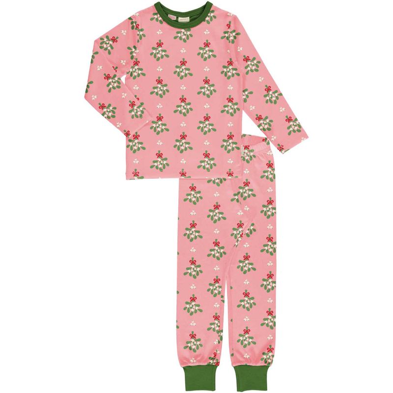 Maxomorra Pyjama LS Mistletoe