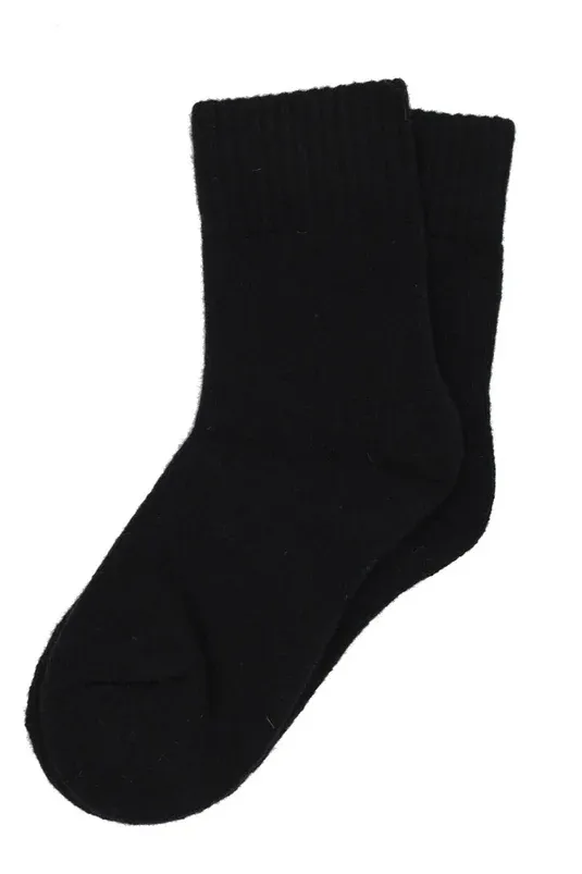 Danefae Winter Wool Socks BLACK