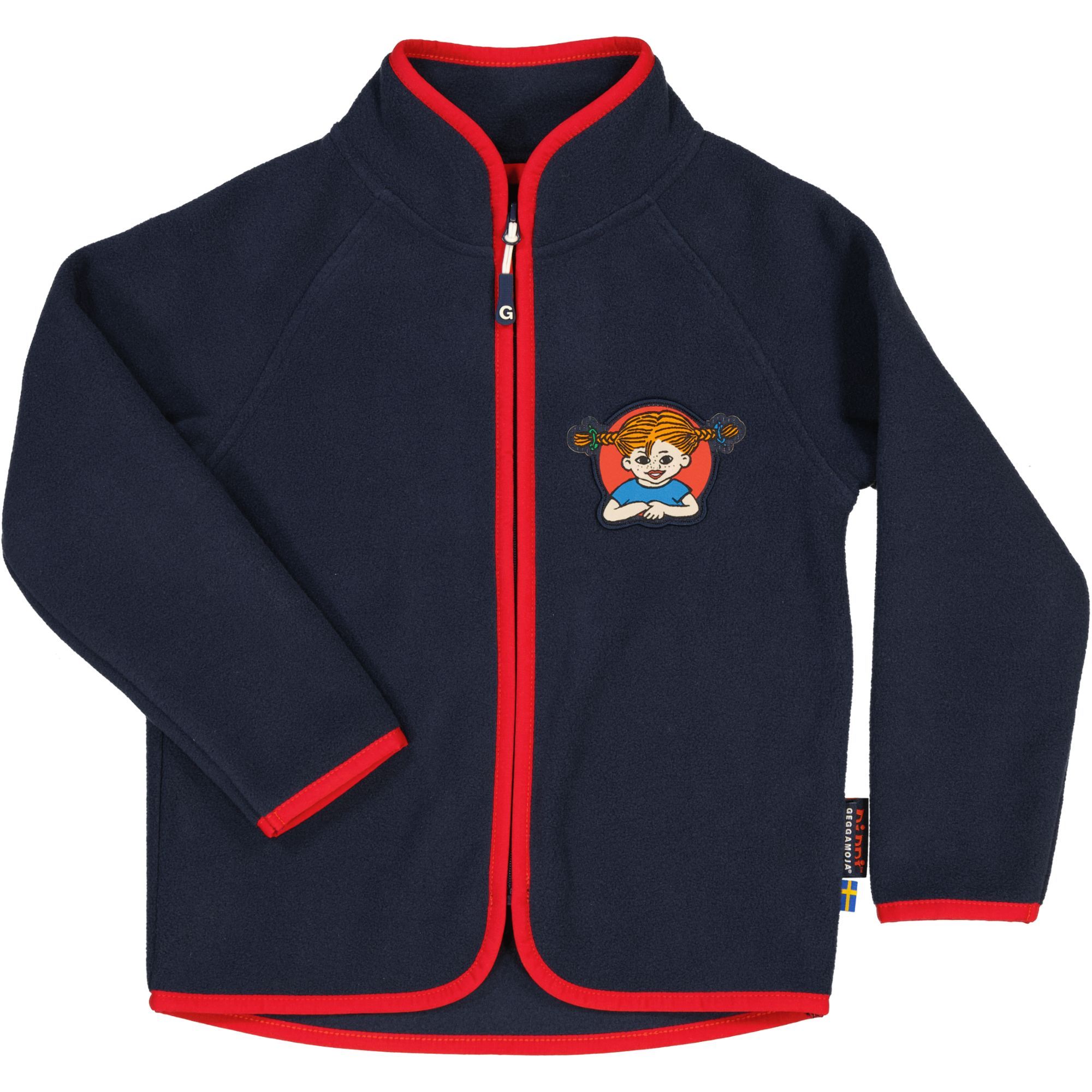 Geggamoja Pippi Fleece Jacke Navy