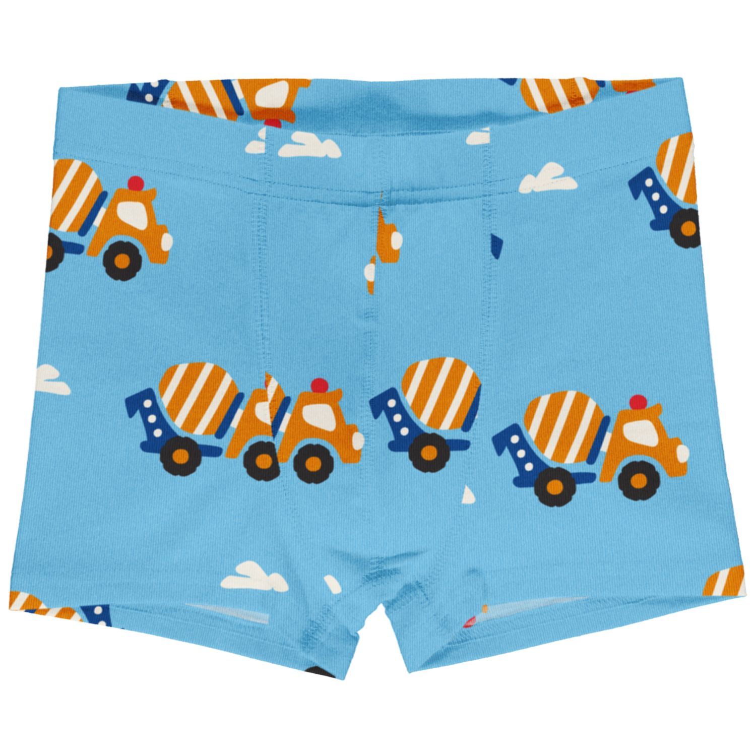 Maxomorra Boxershorts Cement Truck Blue