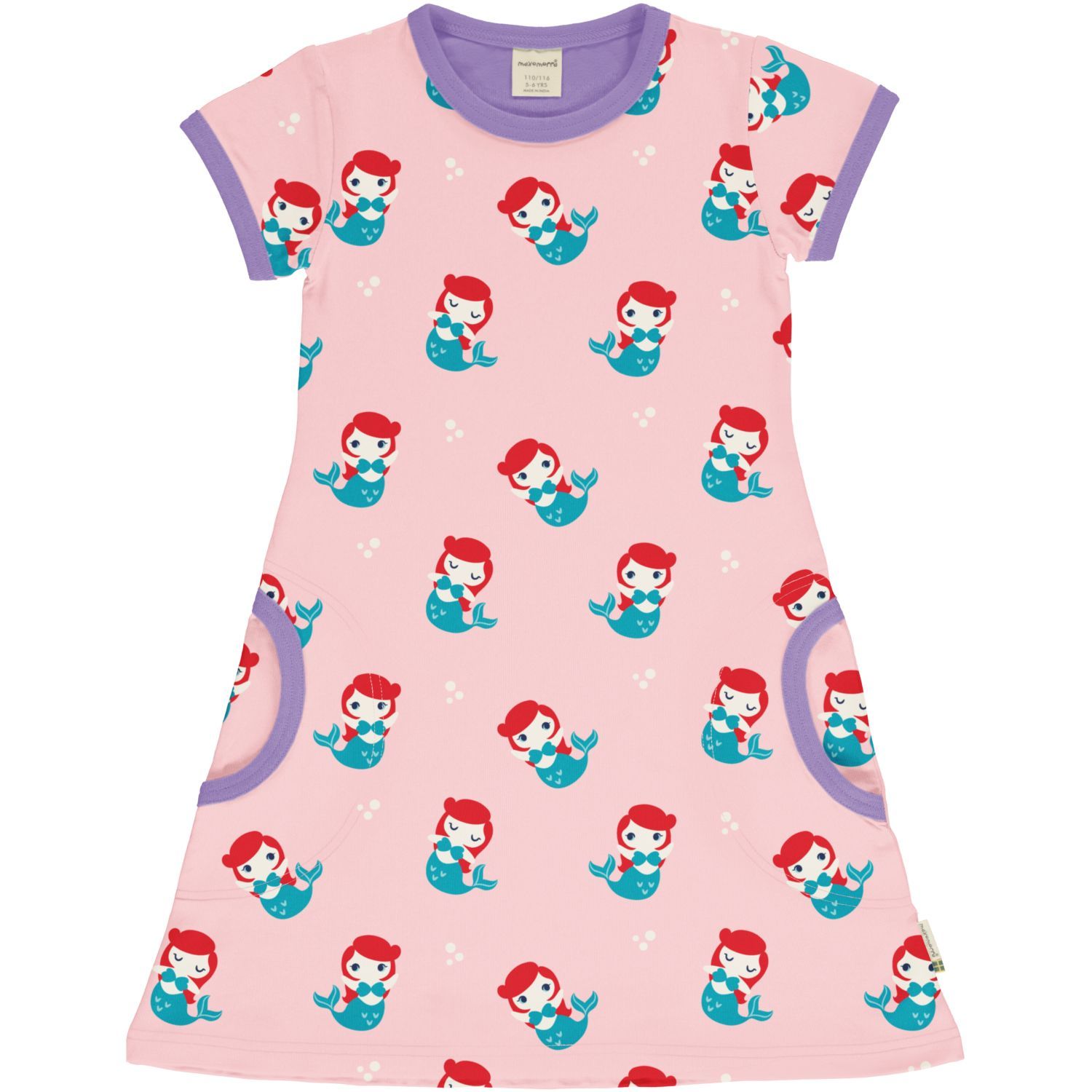 Maxomorra Dress SS Mermaid