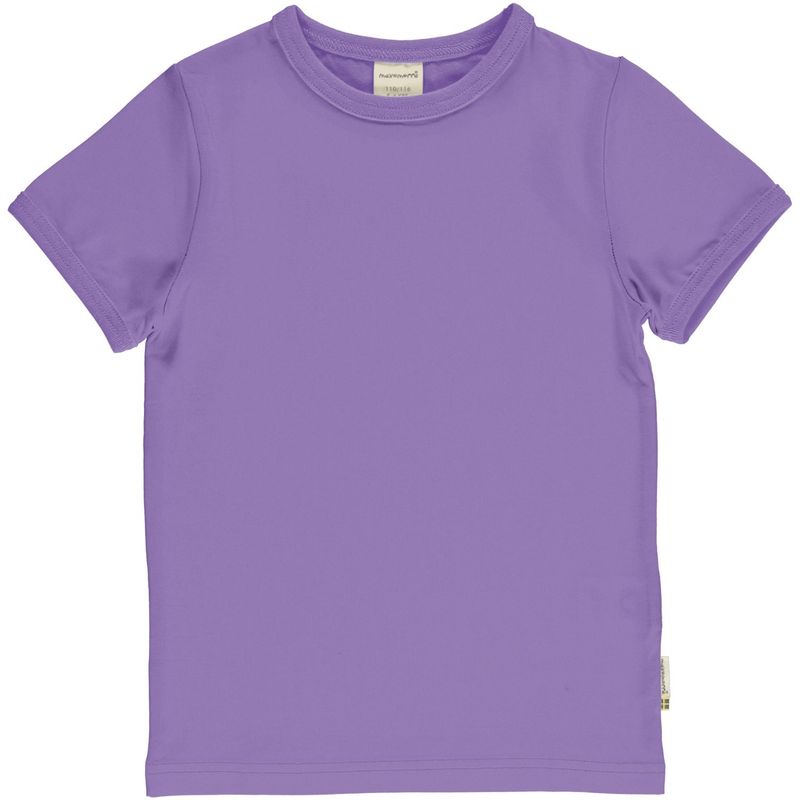 Maxomorra Top SS Solid Purple