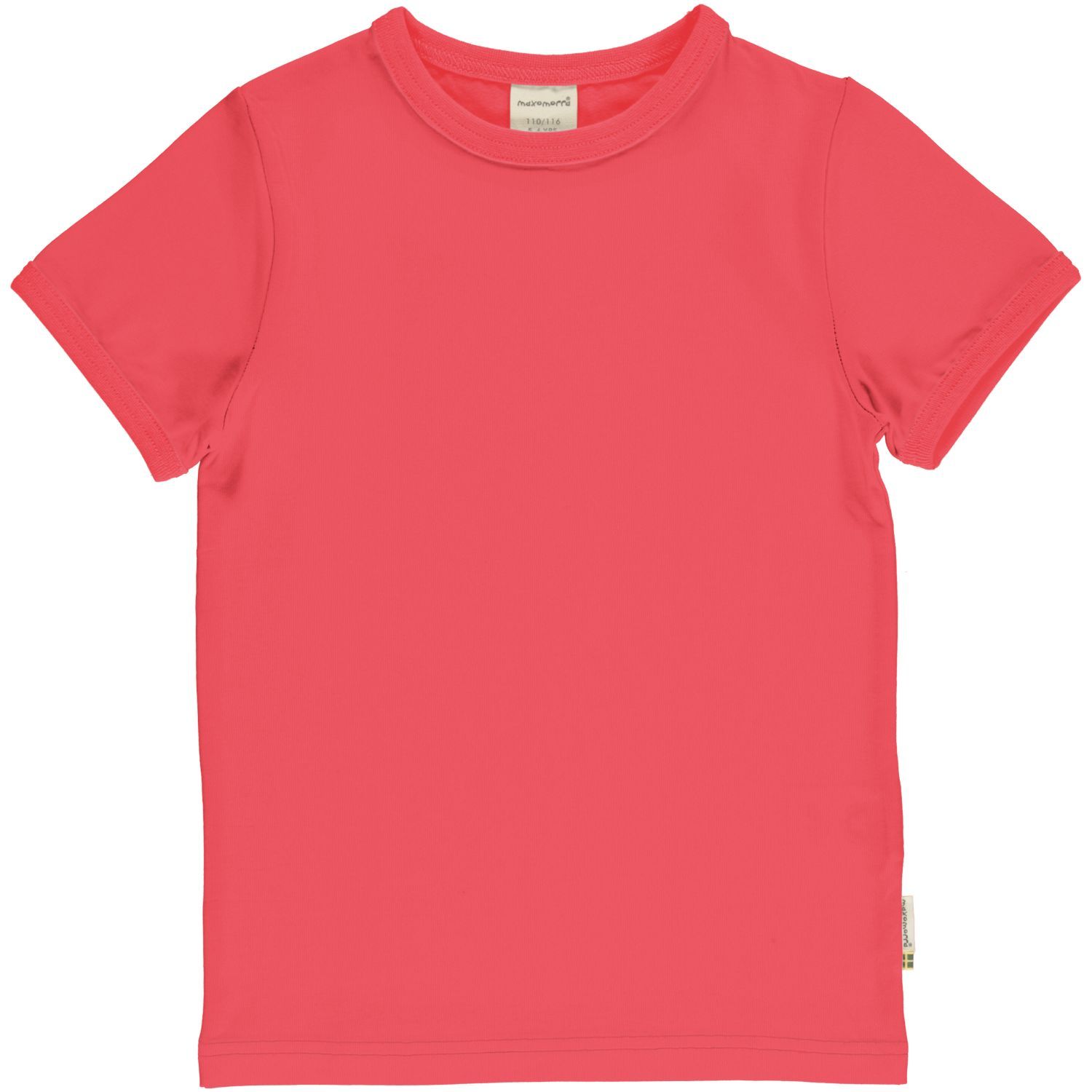 Maxomorra Top SS Solid Soft Red