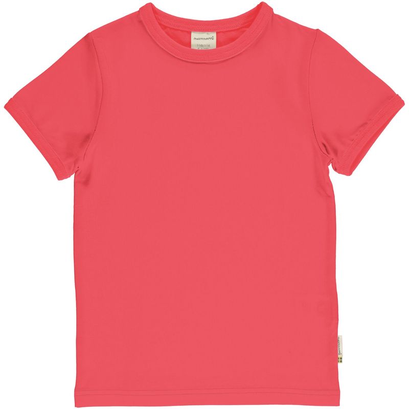 Maxomorra Top SS Solid Soft Red