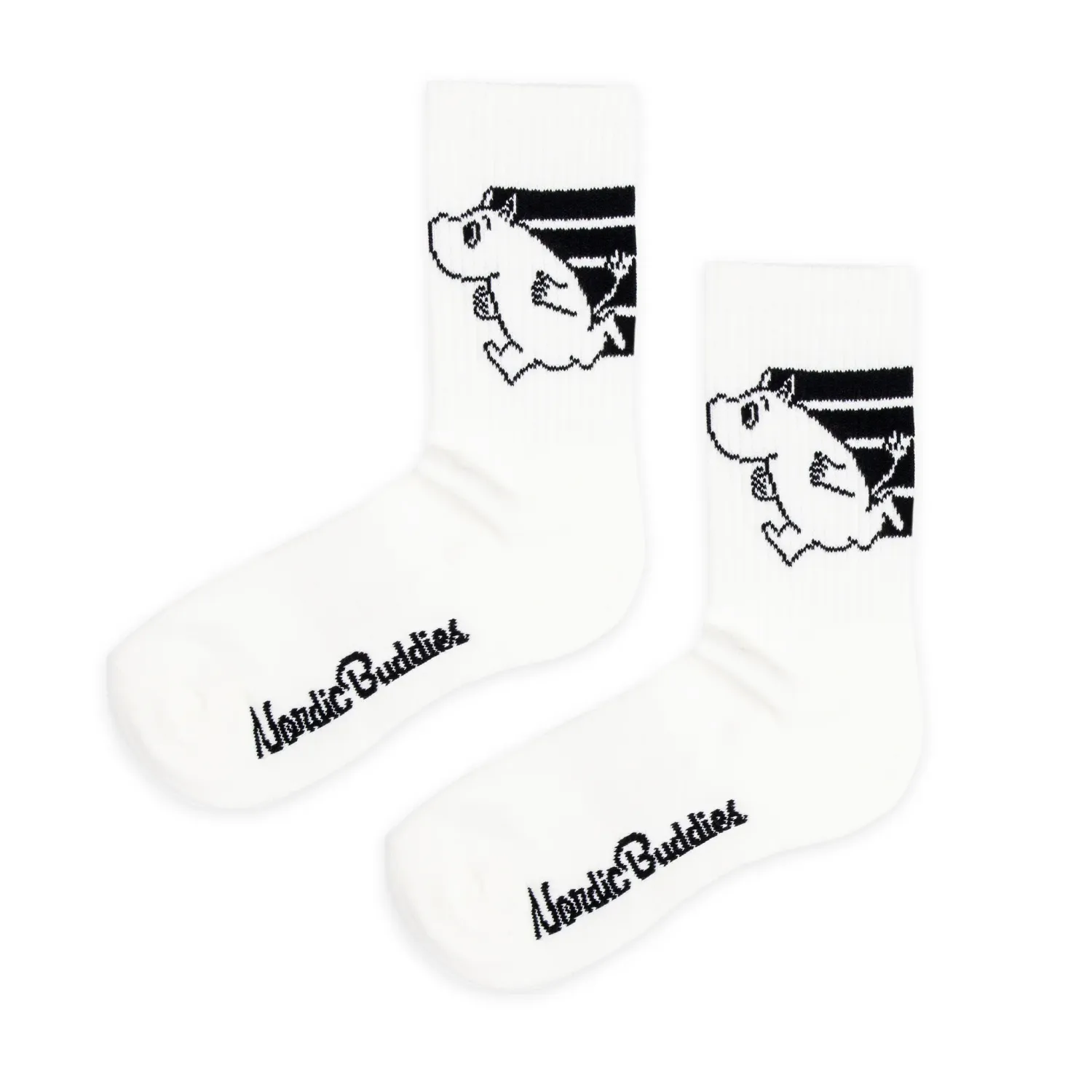Moomin by Nordic Buddies Socks Active Crew White