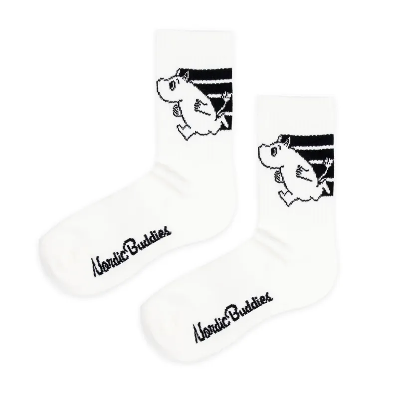 Moomin by Nordic Buddies Socks Active Crew White