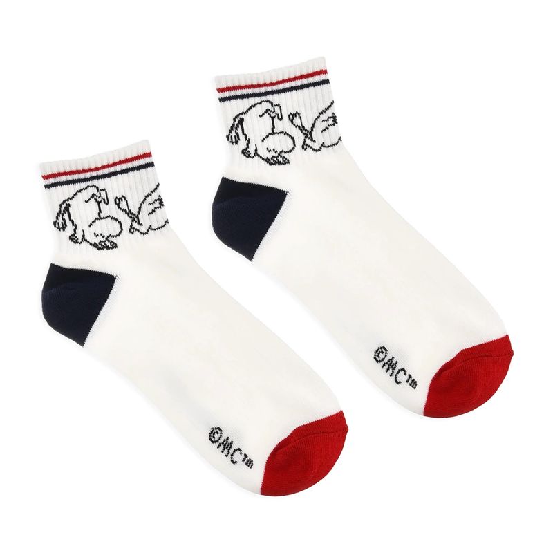 Moomin by Nordic Buddies Köchelsocken Retro White Men