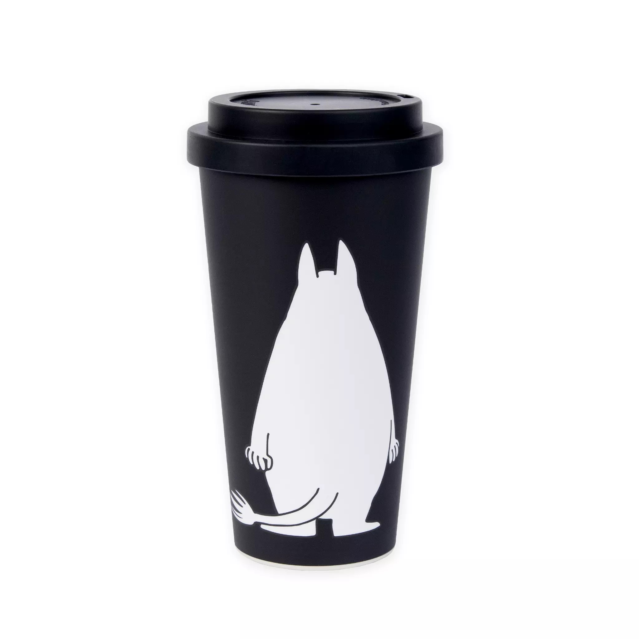 Moomin by Nordic Buddies Take away Mug Moomin Black