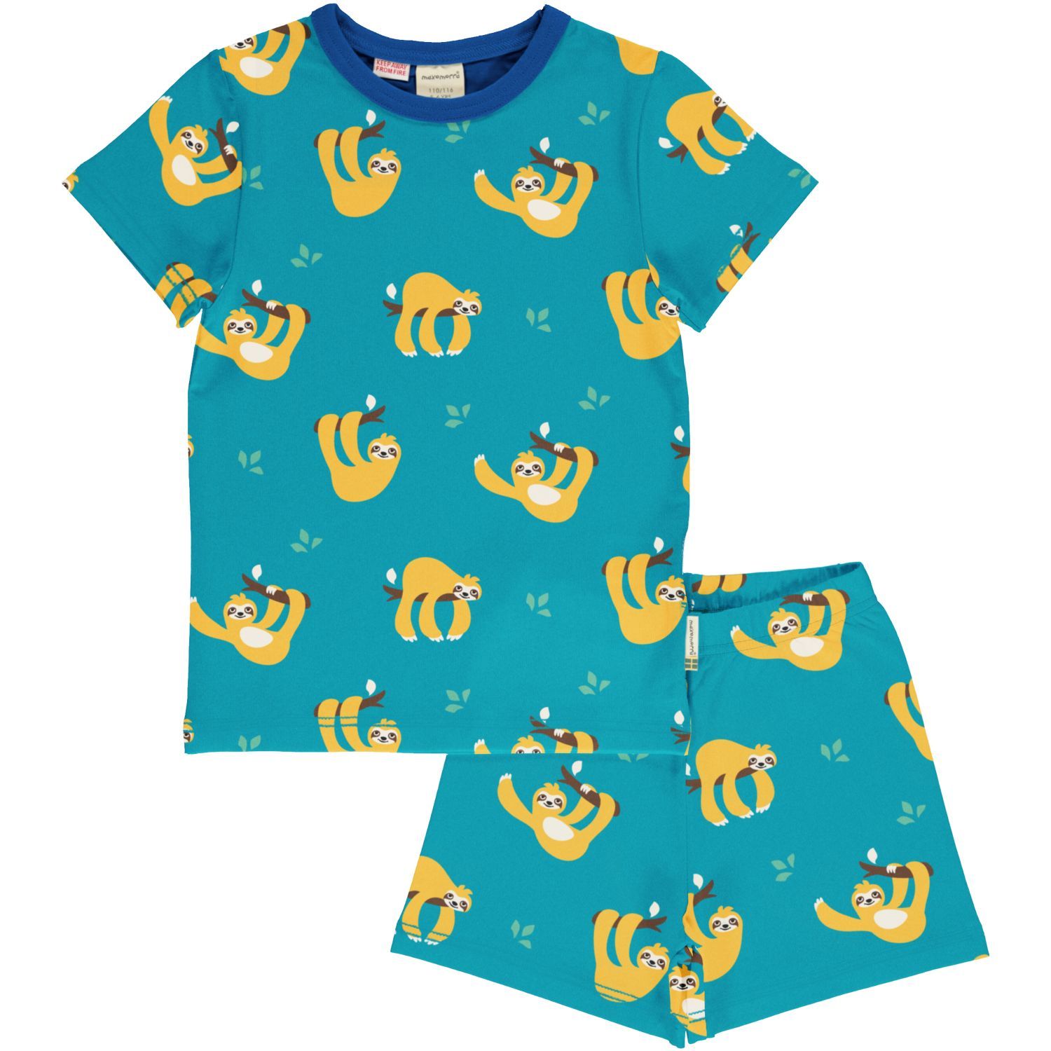Maxomorra Pyjama SS Faultier
