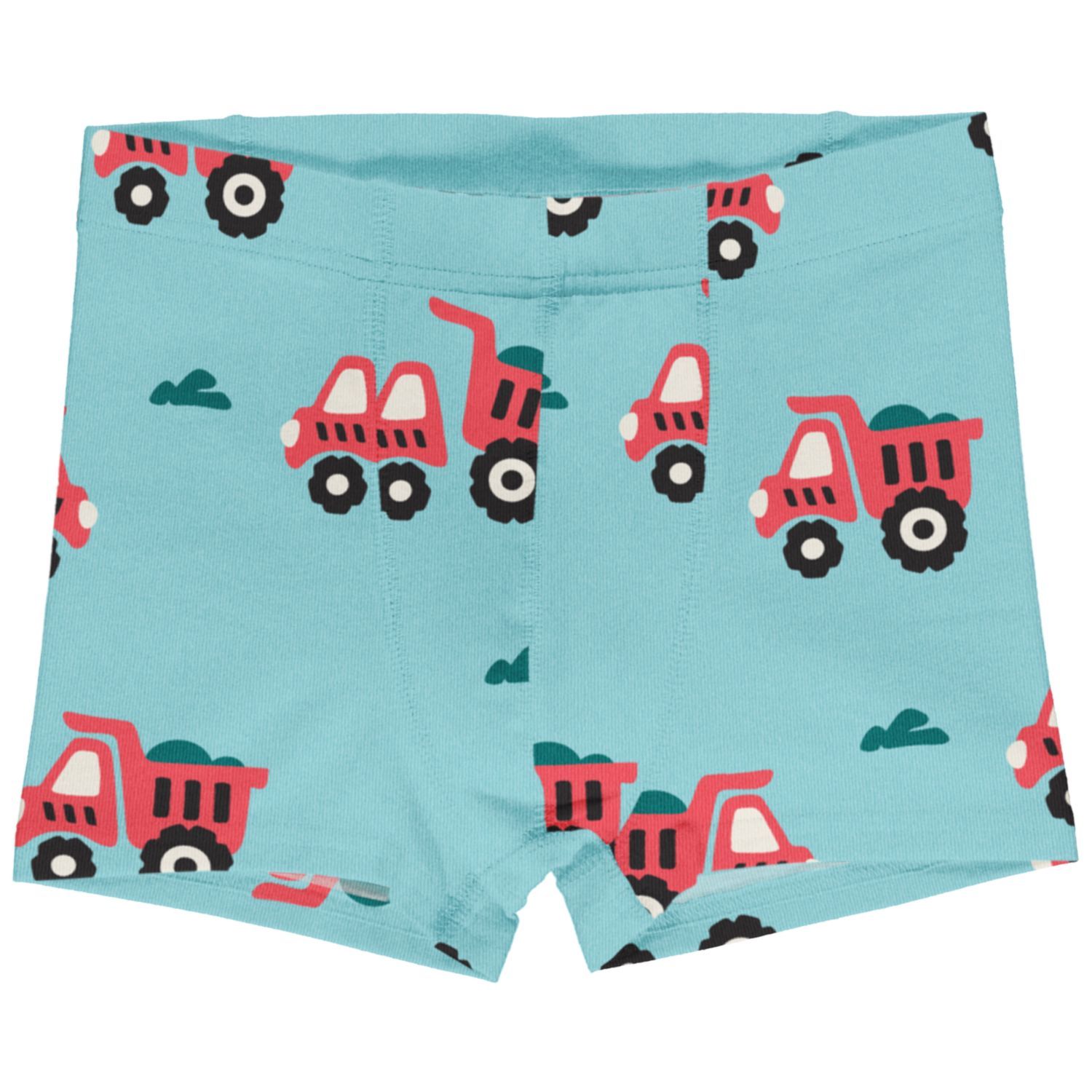 Maxomorra Boxershorts Dumping Truck Blue