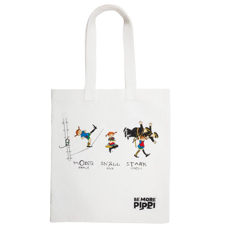 Pippi Longstock by Martinex Eco Bag Pippi White