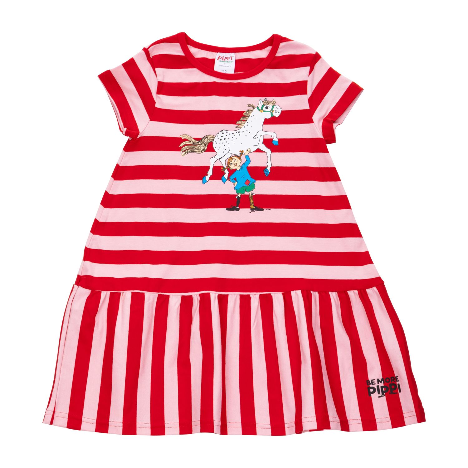 Pippi Longstocking by Martinex Sommerkleid Red