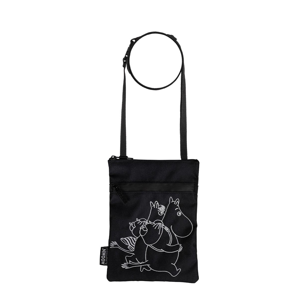 Moomin by Martinex kleine Umhängetasche / Pouch Black