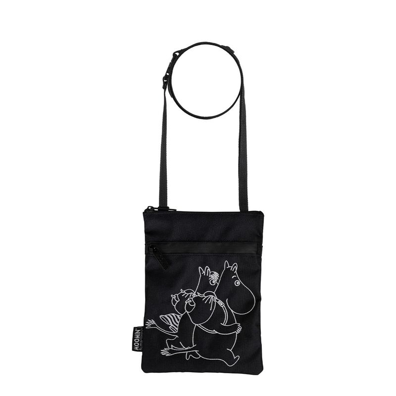 Moomin by Martinex kleine Umhängetasche / Pouch Black