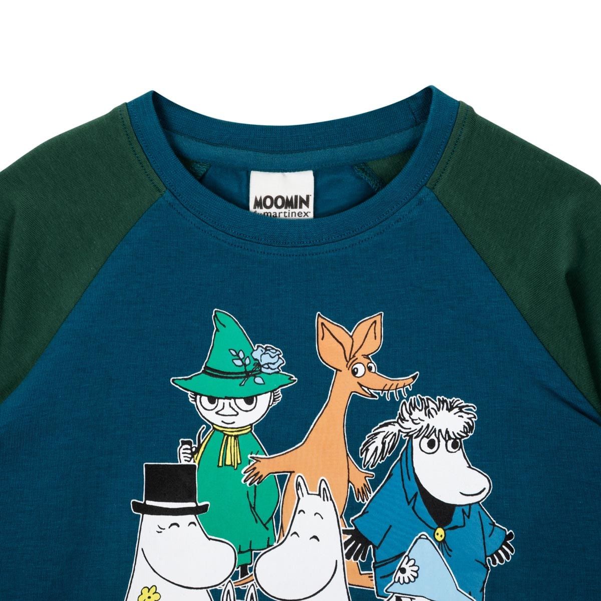 Moomin by Martinex Langarmshirt Class Blue