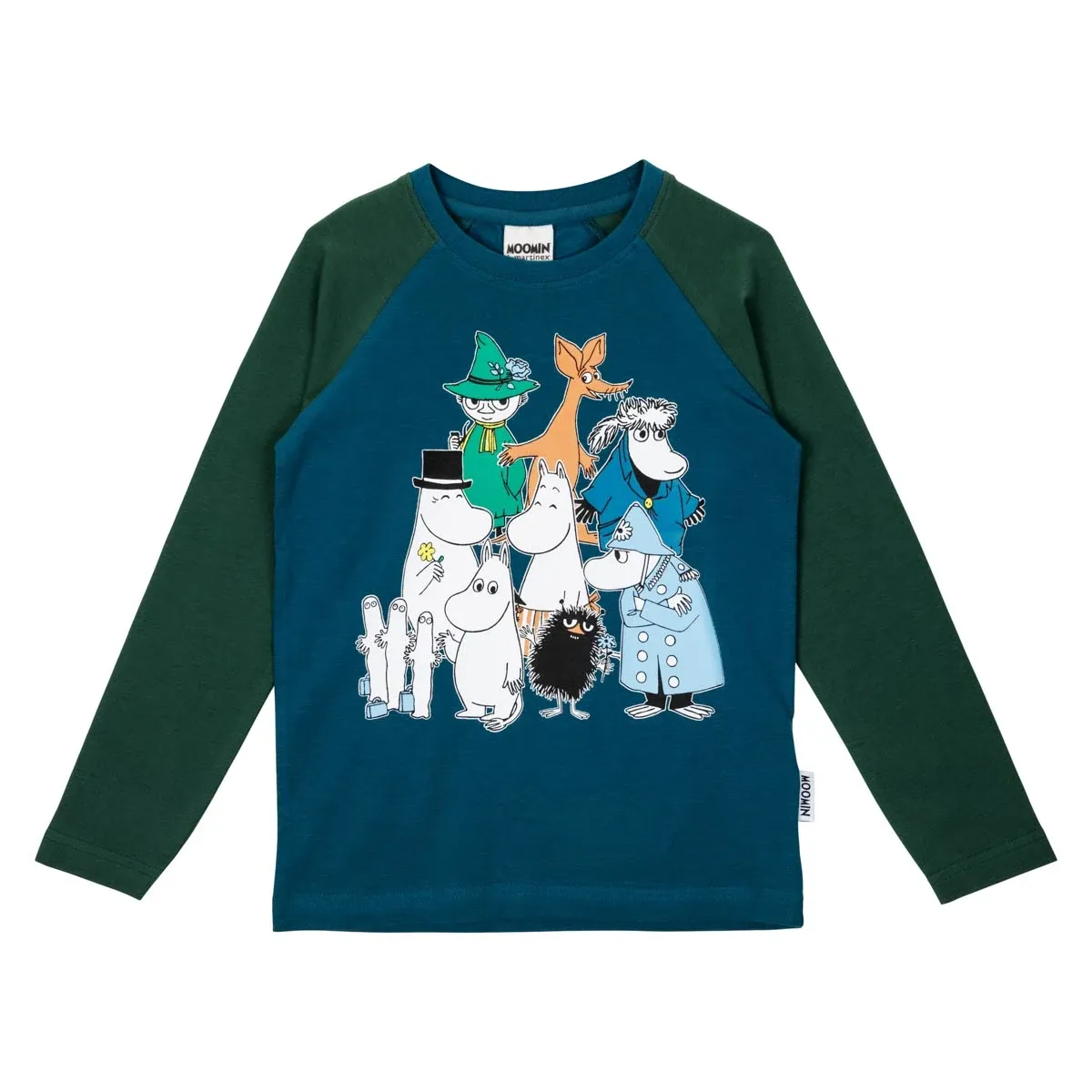 Moomin by Martinex Langarmshirt Class Blue