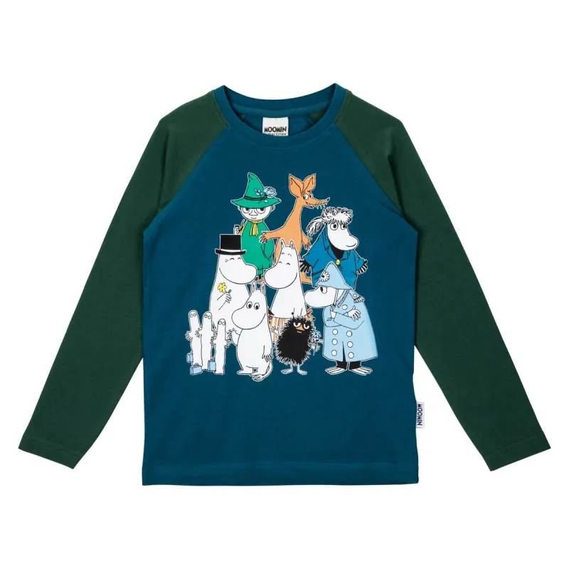 Moomin by Martinex Langarmshirt Class Blue