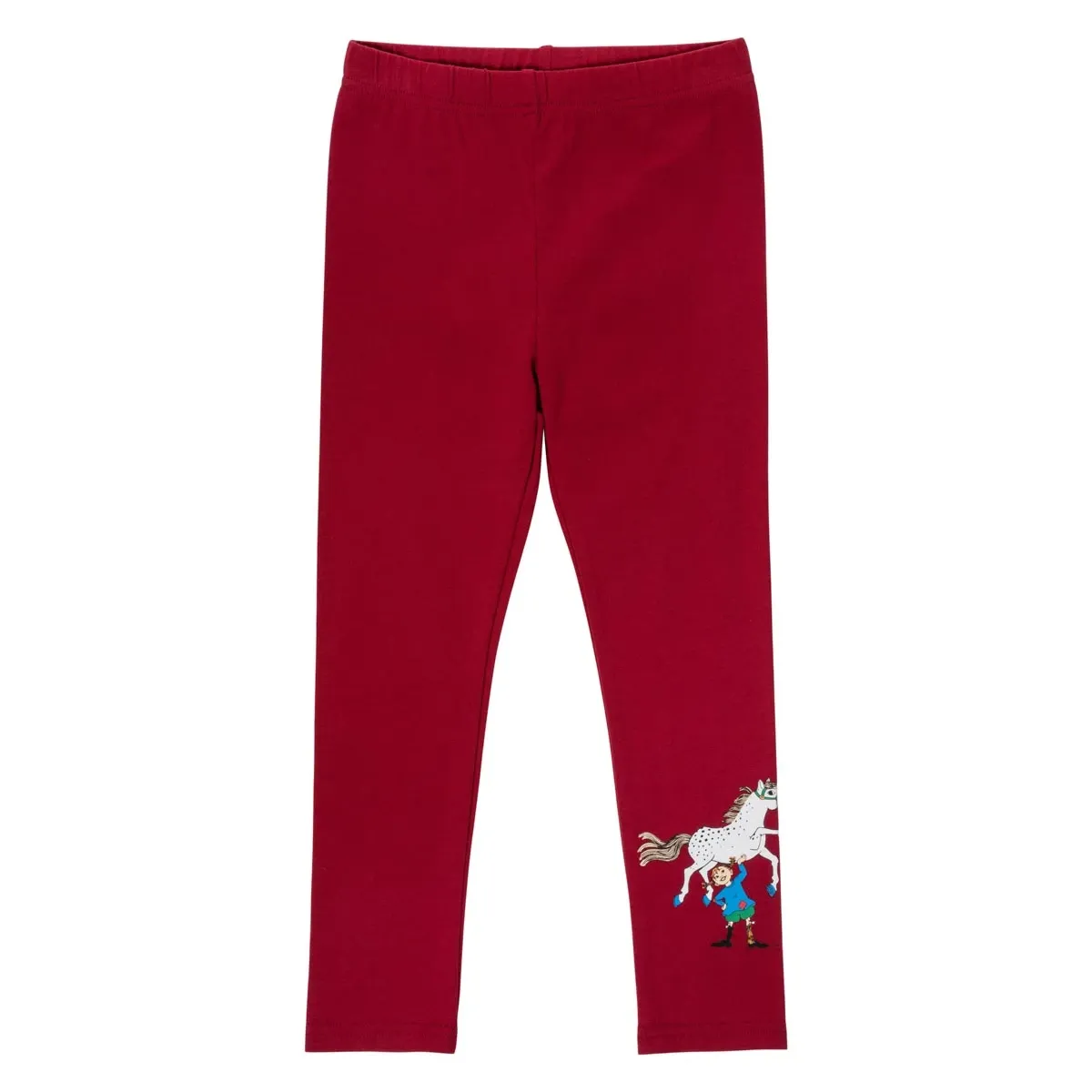 Pippi Longstocking by Martinex Leggings Dark Red