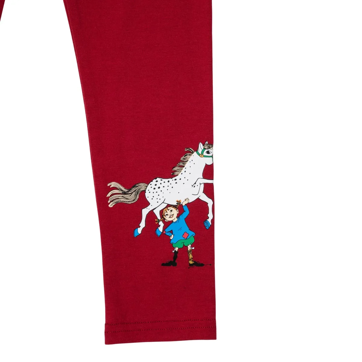 Pippi Longstocking by Martinex Leggings Dark Red