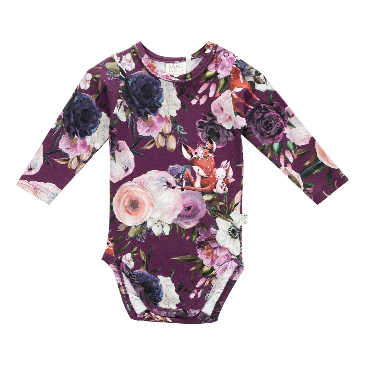 Ma-ia Family by Martinex Body LS Purple Bambi