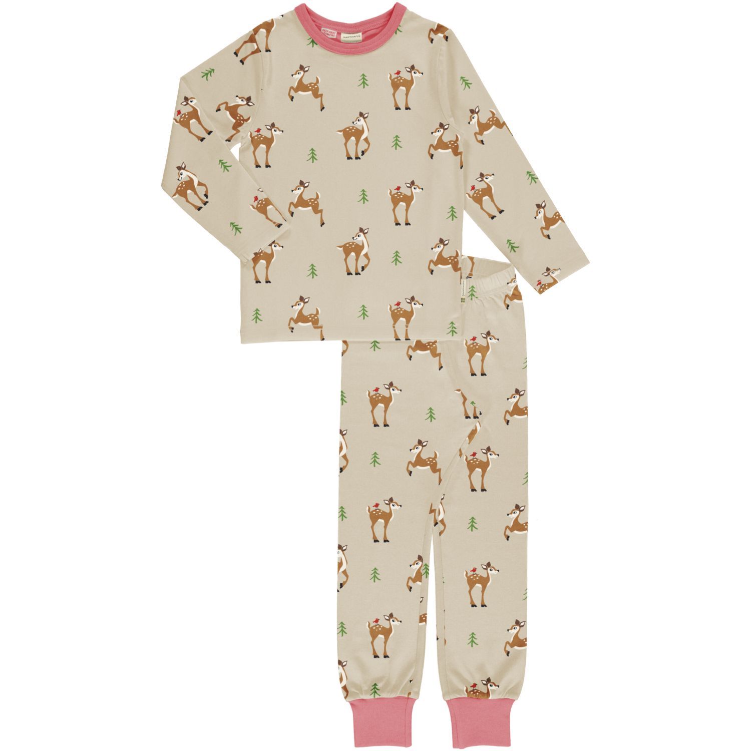 Maxomorra Pyjama LS Fawn