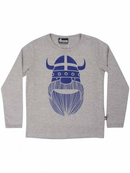 Danefae Langarmshirt Basic grey ERIK *SALE*