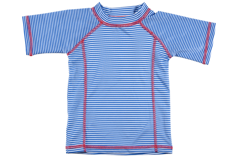 Ducksday Swimshirt Blue Stripe