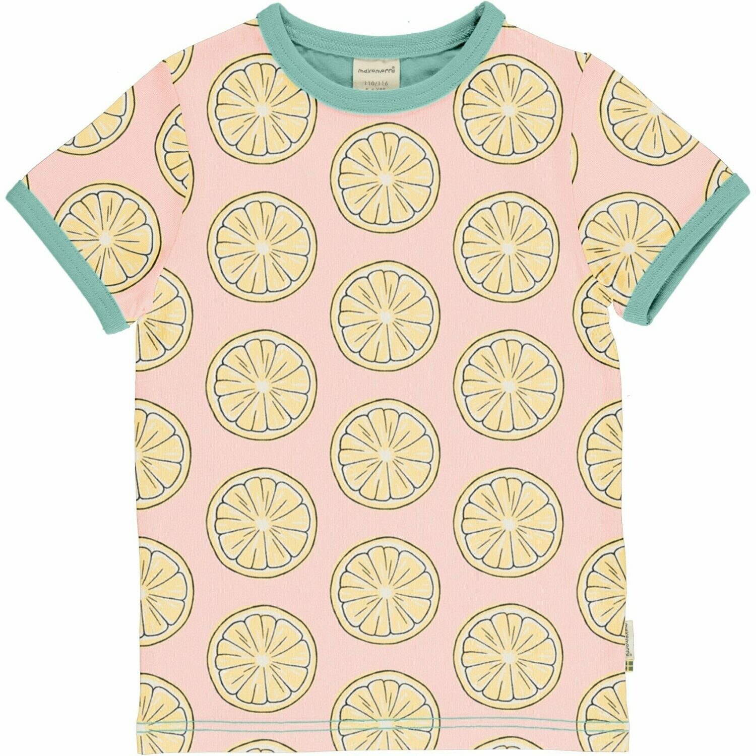 Maxomorra Shirt SS Fresh Lemon Maxomorra Shirt SS Fresh Lemon