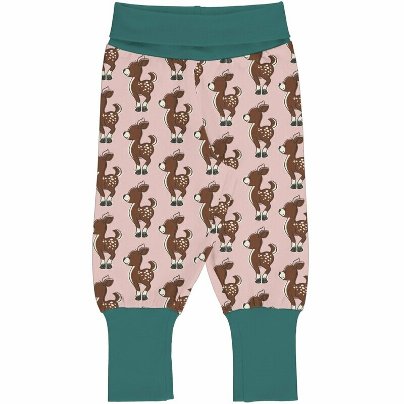 Maxomorra Pants Rib Fawn