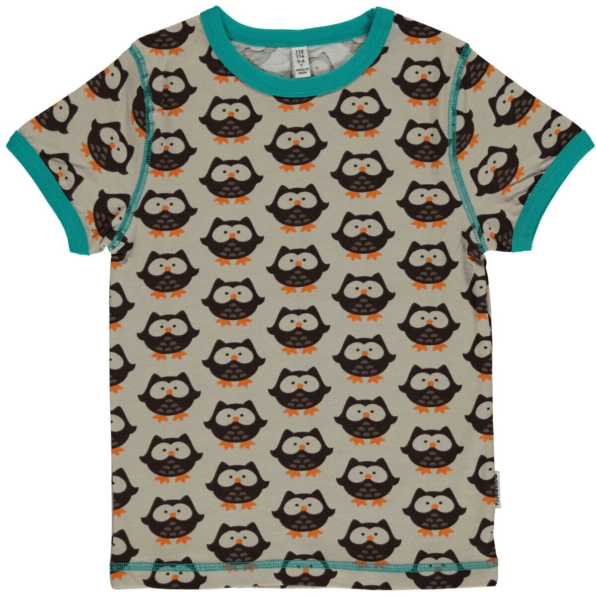 Maxomorra Shirt SS Happy Owl *SALE* Maxomorra Shirt SS Happy Owl *SALE*