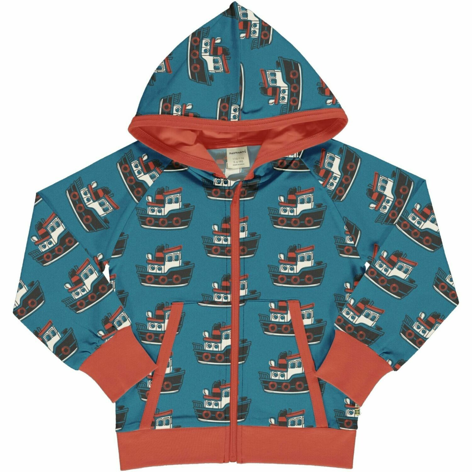Maxomorra Cardigan Sweat Tugboat *SALE* Maxomorra Cardigan Sweat Tugboat *SALE*