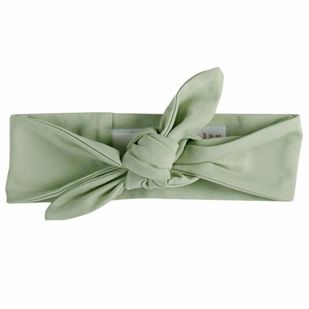 Green Cotton Müsli Haarband Pale Moss Green Cotton Müsli Haarband Pale Moss