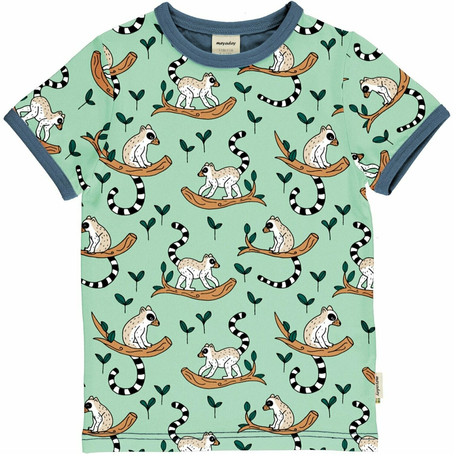 Meyadey by Maxomorra Shirt SS Maki Jungle