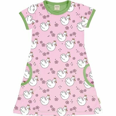 Meyadey by Maxomorra Dress SS Swan Queen