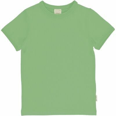Meyadey by Maxomorra Shirt SS Solid Greengage *AKTION*