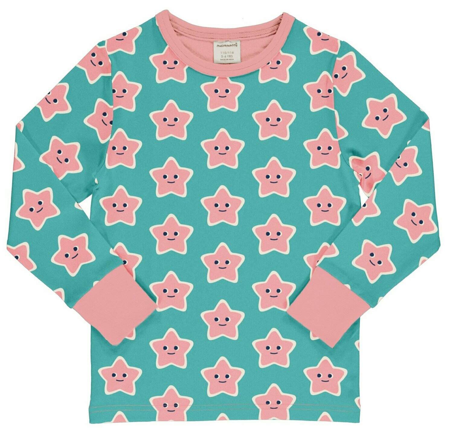 Maxomorra Shirt LS Starfish *AKTION* Maxomorra Shirt LS Starfish *AKTION*