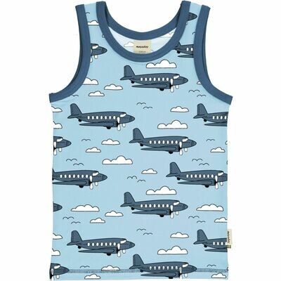 Meyadey by Maxomorra Tank Top Airoplane *AKTION*