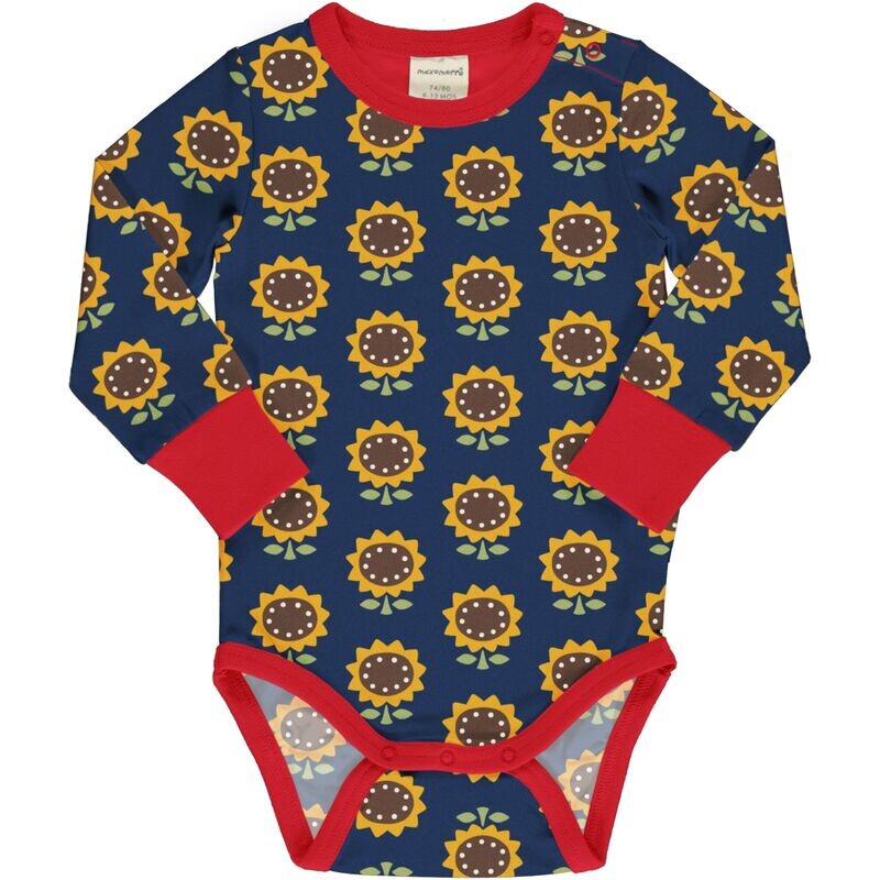Maxomorra Body LS Sunflower Maxomorra Body LS Sunflower