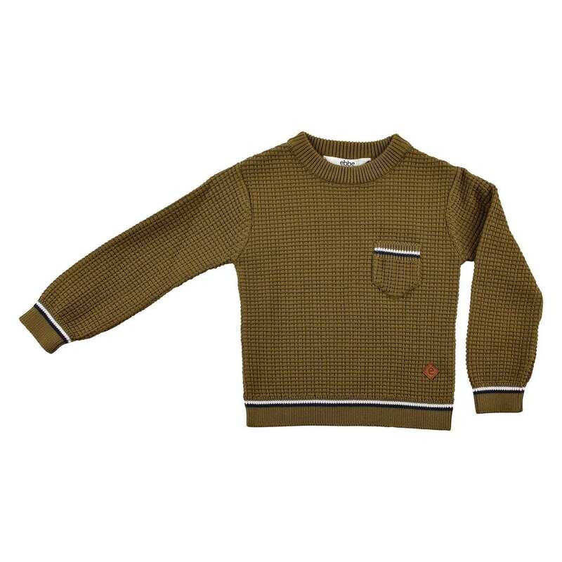 Ebbe Kids Milton Knit Sweater Green *LIQUIDATIONSPREIS*