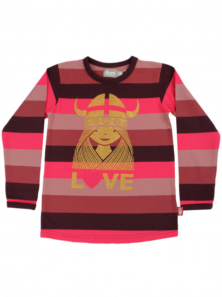 Danefae Organic Langarmshirt Speciale Love Freja Danefae Organic Langarmshirt Speciale Love Freja