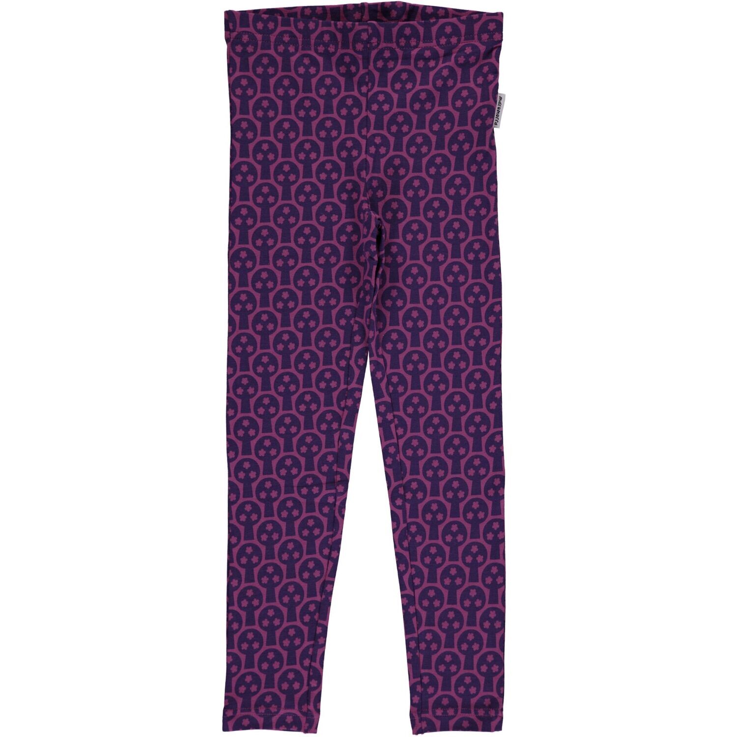 Maxomorra Leggings Purple Tree *AKTION*
