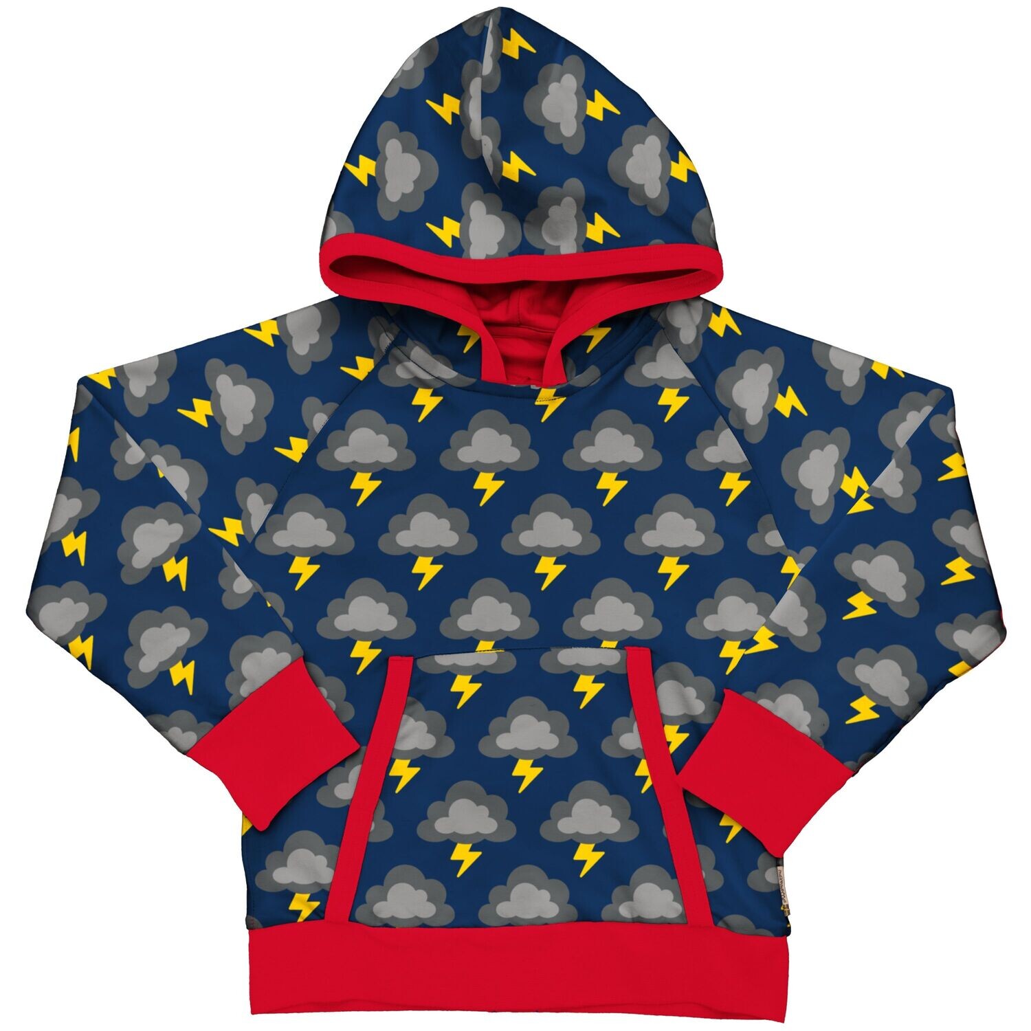 Maxomorra CLASSIC Hoodie Lined Classic Lightning Maxomorra CLASSIC Hoodie Lined Classic Lightning