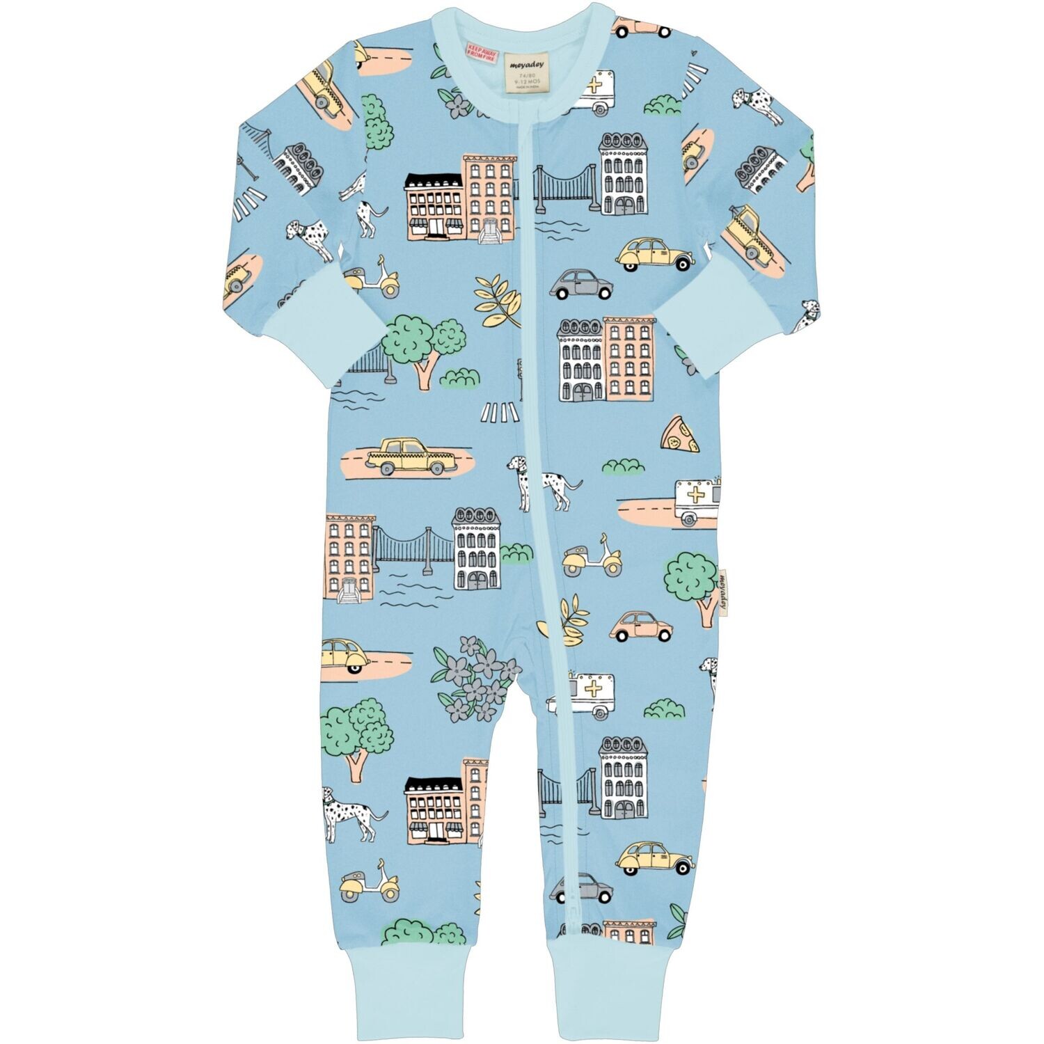 Meyadey by Maxomorra Rompersuit LS City Life *SALE*