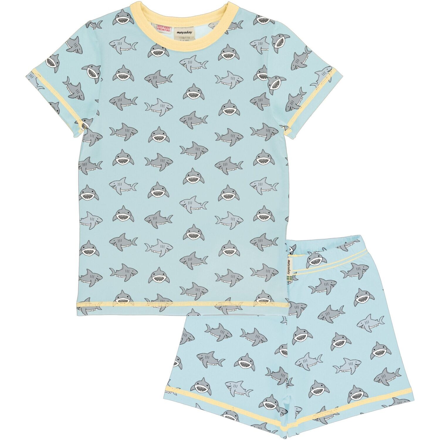 Meyadey by Maxomorra Pyjama SS Shark *Aktion*