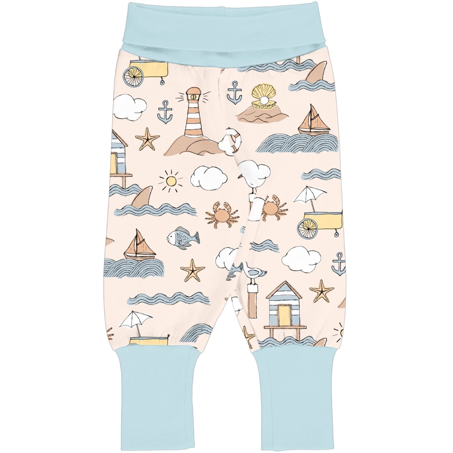 Meyadey by Maxomorra Pants Rib Salty Shore *AKTION*