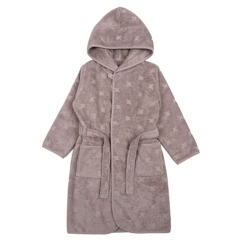 Green Cotton Müsli Bademantel Rose Wood