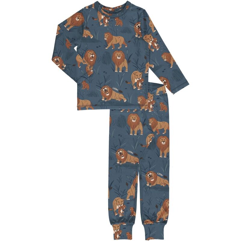 Meyadey by Maxomorra Pyjama Set LS Lion Legacy
