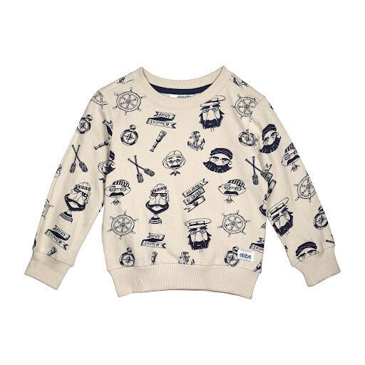 Ebbe Kids Hume Sweater Skipper Print