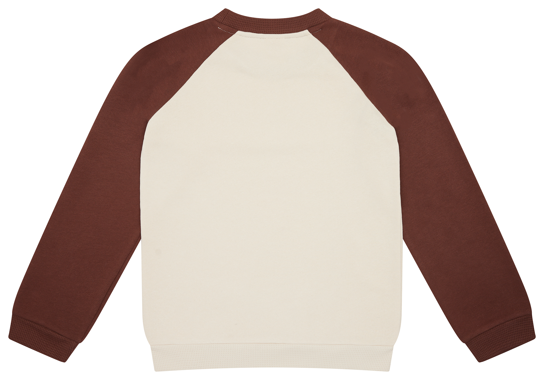 Loud + Proud Sweatshirt Raglan Vanilla/Wood